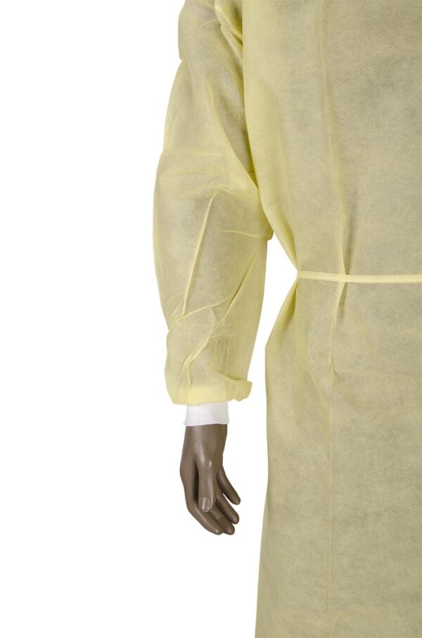 Lightweight Isolation gown with neck Velcro closure | Hubei Jialian ...